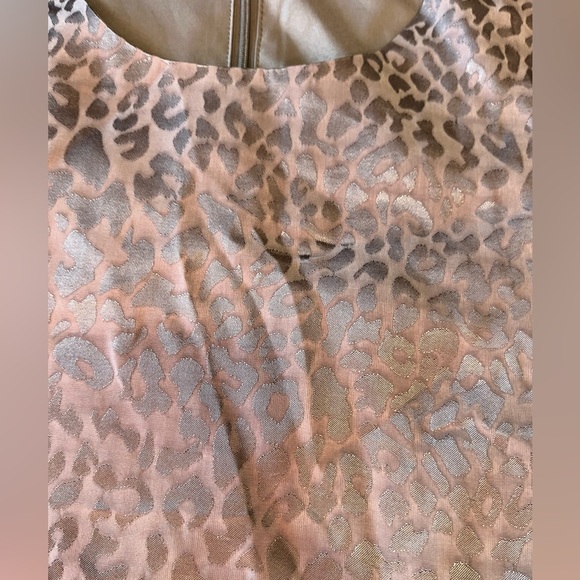 Anthropology Lost April champagne silky dress small - Picture 5 of 5